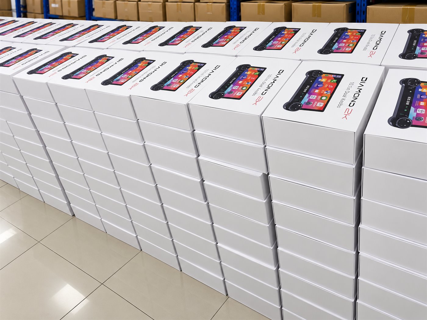Android head unit orders prepared for a United Kingdom distributor